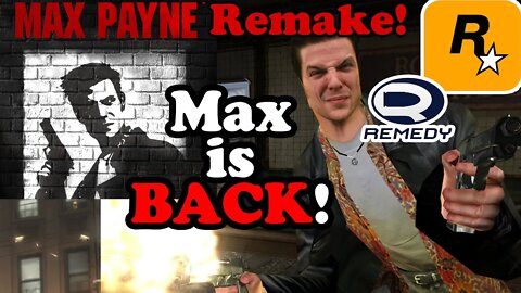 Max Payne is Getting a Remake! Remedy and Rockstar Games Announce Collaboration!