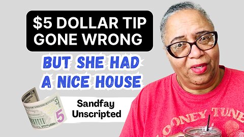 Door Dash Pizza Delivery Guy Outraged Over A $5 Tip Because Homeowner Had A Nice House!