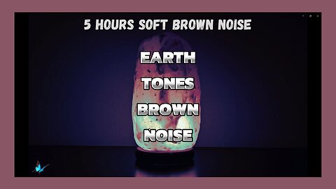 Brown Noise Sleep Light / Low Light for Sleep and Relaxation