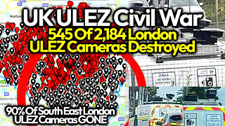 London Panopticon: 545 Govt ULEZ Spy Cameras Snipped & Smashed; Khan Deploys Fleet Of Spy Vans