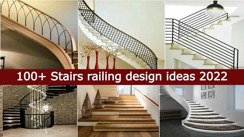 Top 100 Stairs railing design ideas 2022 | Glass Railing | Steel Railing | Aluminum Railing
