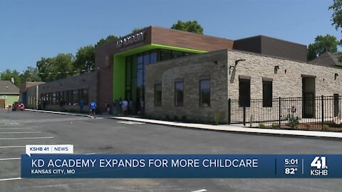 Kansas City couple opens KD Academy's newest location on Prospect Ave for underserved families