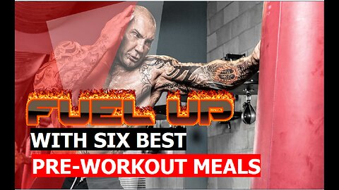 FUEL UP | POWER UP | CHECK OUT THESE TOP PRE-WORKOUT MEALS FOR MAXIMUM GAINS 💪🍽️