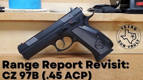 Range Report (Revisit): CZ 97B (The now discontinued .45 ACP CZ pistol)