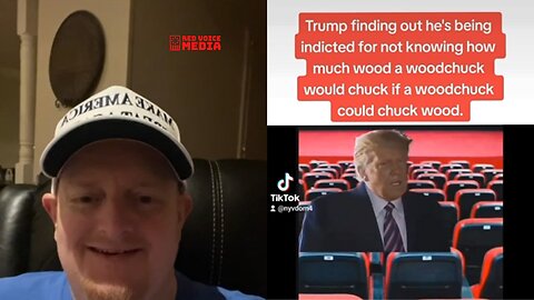 Trump Reacts To Indictment On How Much Wood A Woodchuck Would Chuck