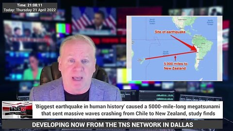 NEW STUDY: 'Biggest earthquake in human history' caused a 5000-mile-long Megatsunami