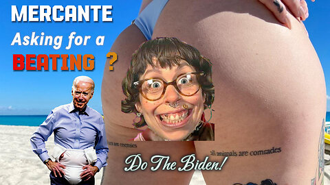 Alysa Mercante asking for beating ?, while America does The Biden.