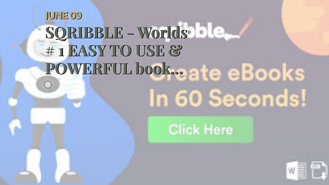 SQRIBBLE - Worlds # 1 EASY TO USE & POWERFUL book Maker Workshop