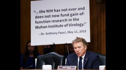 Sen. Rand Paul: Fauci's 'Science' Exacerbates Vaccine Hesitancy