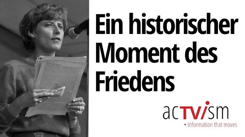 Ein einzigartiger & historischer Moment für den Frieden - der Krefelder Appell