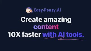 How to Use Easy-Peasy.AI templates. https://easy-peasy.ai/?via=Anz