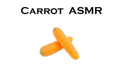 JUBAL ASMR - Carrot - Eating Sounds (No Talking)