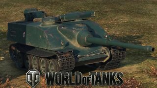 AMX AC mle. 48 French Tank Destroyer | World of Tanks Cinematic Gameplay