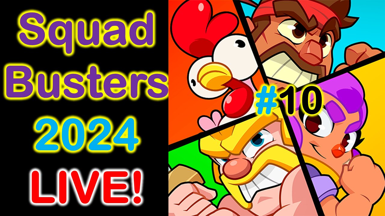 Squad Busters LIVE Update soon! New Supercell Game 2024. Thoughts. I am F2P  not P2W. Pushing NZ. #10