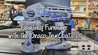 Painting Furniture With The Graco Truecoat 360 DSP (GoPro edition)