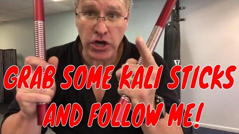 Martial Arts Class - How To Fight With Kali Sticks For Beginners