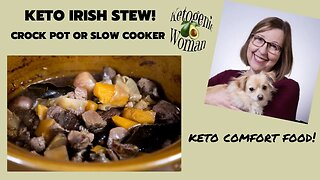 Keto Irish Stew | Lamb Stew with Low Carb Veggies | Thanks and Gratitude for You All!