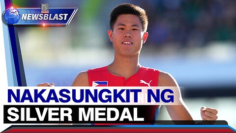 Pinoy Olympian EJ Obiena, nakasungkit ng silver medal sa Eugene, Oregon