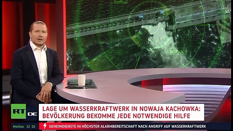 Nowaja Kachowka: Wasserkraftwerk zerstört, Staudamm gesprengt – Evakuierung der Bevölkerung läuft