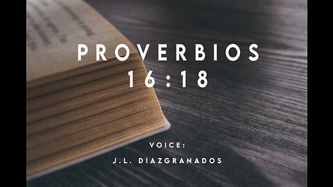 Proverbios 16:18