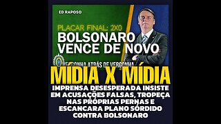 Jair Bolsonaro vence de novo:2x0