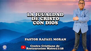 LA IGUALDAD DE CRISTO CON DIOS