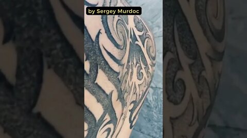 Stunning work by Sergey Murdoc #shorts #tattoos #inked #youtubeshorts