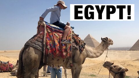 I went to Egypt! Day 1 - Giza: Inside the pyramids