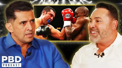 "Rematch Clause" - Oscar De La Hoya ALLEGES Floyd Mayweather Retired To Dodge Rematch