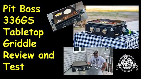 Pit Boss 336GS Griddle [Demo and Review]