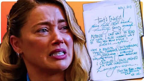 Amber Heard's Love Notes to Johnny Depp PROVE She's the Abuser