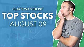 Top 10 Stocks For August 09, 2023 ( $TLRY, $GRRR, $TTOO, $PLTR, $AMC, and more! )