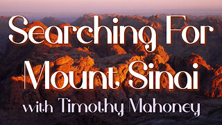Searching For Mount Sinai - Timothy Mahoney on LIFE Today Live