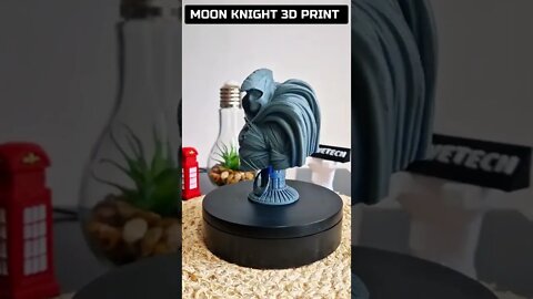 Moon Knight 3D Printed and Painted #shorts #moonknight