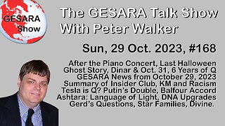 2023-10-29, GESARA Talk Show - Sunday - Halloween
