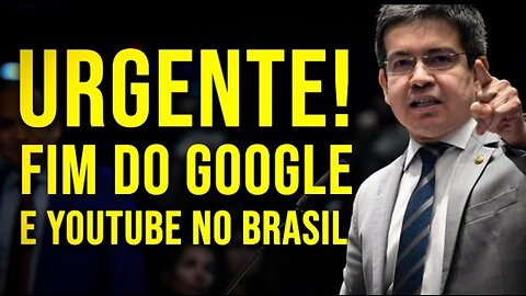 URGENTE! Randolfe quer BLOQUEAR e contas bancárias do GOOGLE no Brasil - by Luan Amâncio