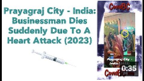 Prayagraj City - India: Businessman Dies Suddenly Due To A Heart Attack 💉(2023)