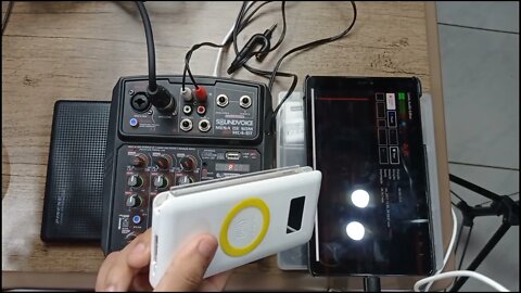 Como conectar celular, tablet ou PC na mesa MC4 BT SoundVoice