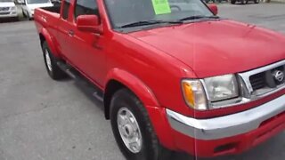 2000 NISSAN FRONTIER SE 4X4