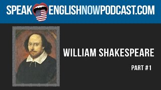#127 William Shakespeare English lesson - ESL
