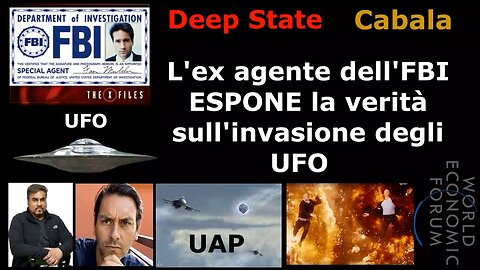 L'ex agente FBI ESPONE la verità sull'invasione degli UFO