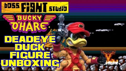 Bucky O'Hare Boss Fight Studio DeadEye Duck figure unboxing 😎Benjamillion