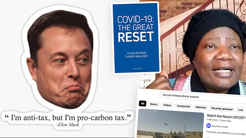 Dr. Stella Immanuel | "The Only Action needed to Solve Climate Change Is a Carbon Tax." - Elon Musk + Why Are Musk & Yuval Noah Harari Calling for a Carbon Tax, mRNA Vaccines, Self-Driving Cars & UBI? What Is the Military's LOCUST W