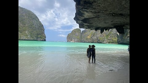 I went to Phi Phi Island in Thailand!