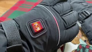 Heated gloves for paramotor/ paragliding globes unboxing Part 1