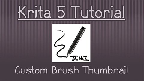 Krita 5 Tutorial: Create a Custom Thumbnail for Your Custom Brush!