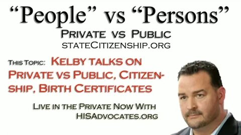 Public Vs. PRIVATE State Citizenship Birth Certificate Truther Common Law
