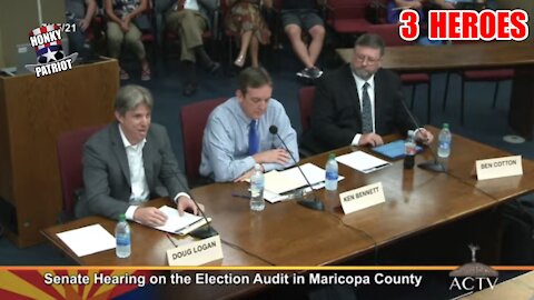 Today's Arizona Senate Hearing on Maricopa County Audit Results Update