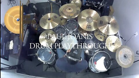 "HOME AGAIN" - Paul Joanis - DRUM PLAYTHROUGH