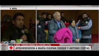 URGENTE Presa fraudadora das eleições na Bolivia